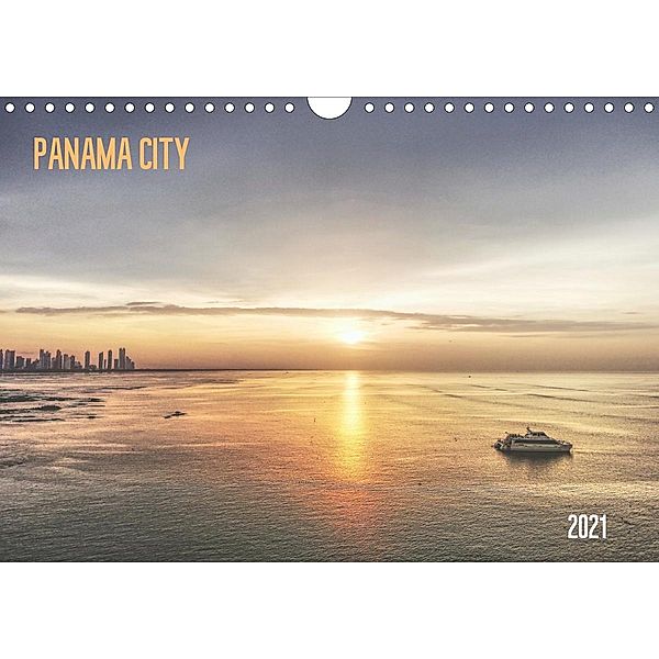 Panama City (Wandkalender 2021 DIN A4 quer), edition ruush