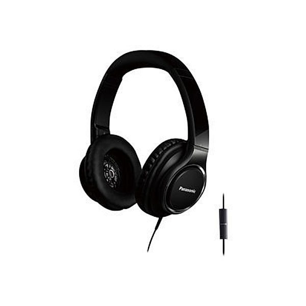 PANASONIC RP-HD6ME-K Over-Ear Headset Kopfhörer High Resolution 4-40.000Hz 40mm Wandler 3,5mm Klinke verstellbares Kopfband