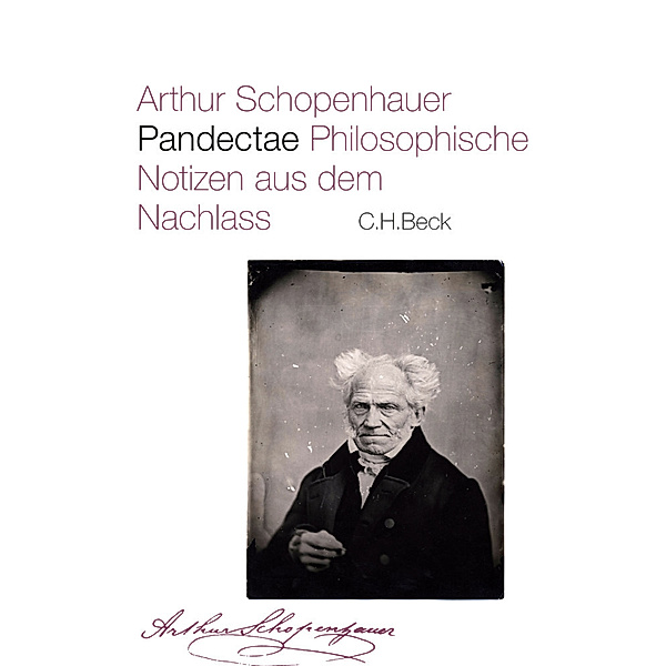 Pandectae, Arthur Schopenhauer