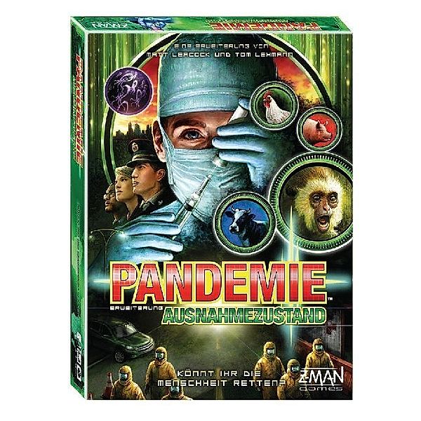 Asmodee Pandemic - Ausnahmezustand (Spiel), Matt Leacock, Tom Lehmann