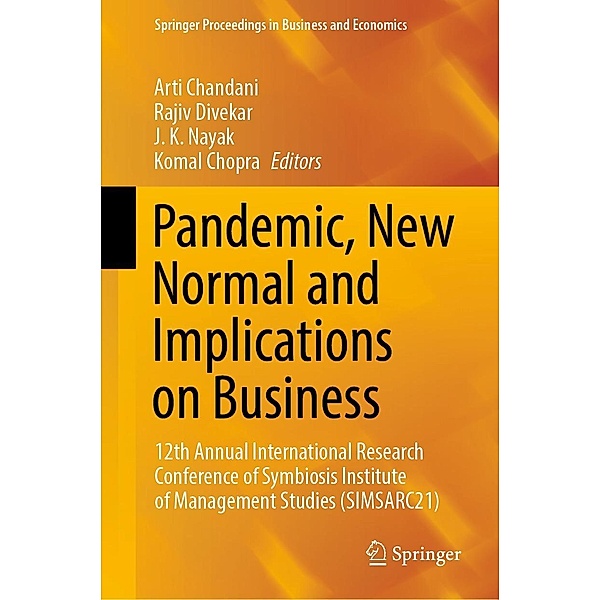 Pandemic, New Normal and Implications on Business / Springer Proceedings in Business and Economics