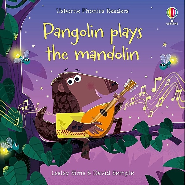 Pangolin plays the mandolin, Lesley Sims