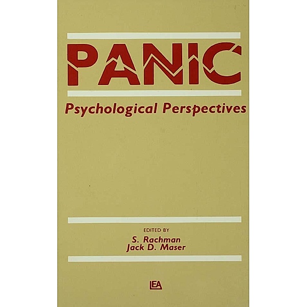 Panic, S. Rachman, Jack D. Maser