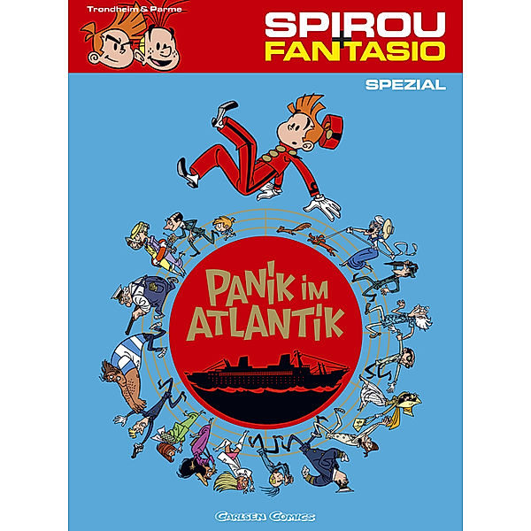 Panik im Atlantik / Spirou + Fantasio Spezial Bd.11, Lewis Trondheim