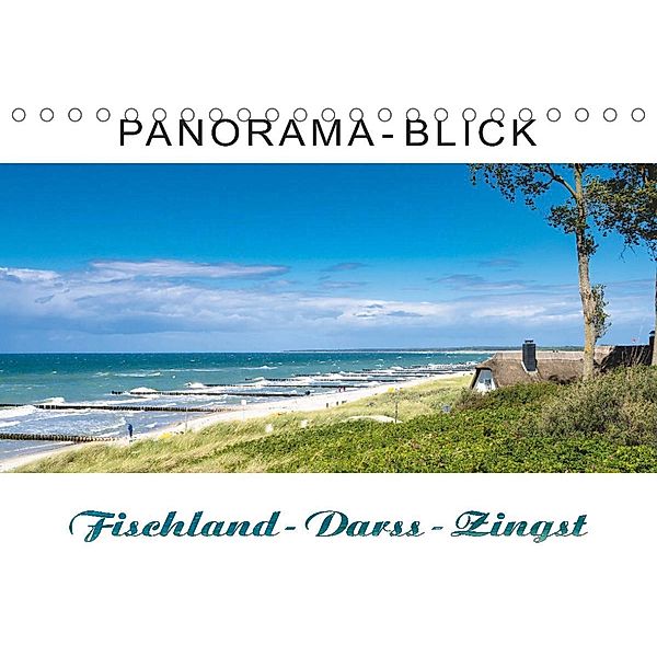 Panorama-Blick Fischland-Darss-Zingst (Tischkalender 2023 DIN A5 quer), Andrea Dreegmeyer