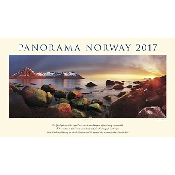 Panorama Norway, Tischkalender 2017, Aske Snorre