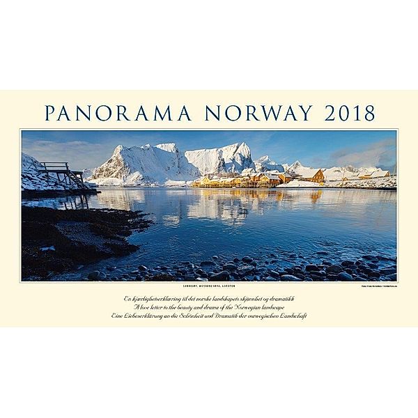 Panorama Norwegen 2018 Wandkalender, Aske Snorre