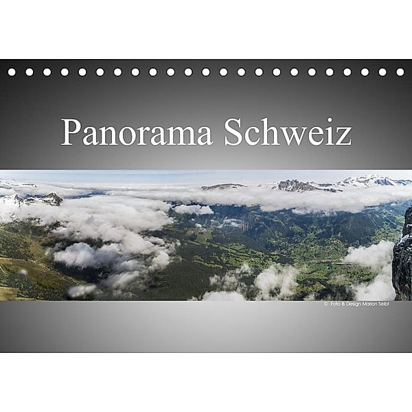 Panorama Schweiz (Tischkalender 2023 DIN A5 quer), Marion Seibt