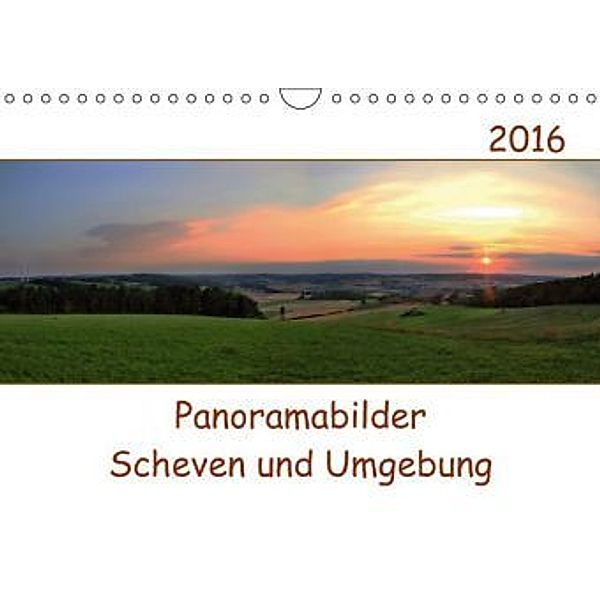 Panoramabilder Scheven und Umgebung (Wandkalender 2016 DIN A4 quer), Hermann-Josef Lingscheidt