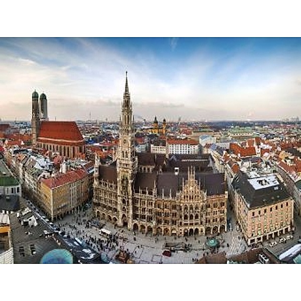 Panoramablick über München - 2.000 Teile (Puzzle)