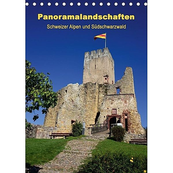 Panoramalandschaften Schweizer Alpen und Südschwarzwald (Tischkalender 2017 DIN A5 hoch), Stefanie und Philipp Kellmann, Stefanie Kellmann