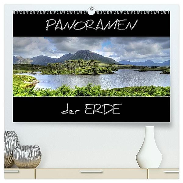 Panoramen der Erde (hochwertiger Premium Wandkalender 2025 DIN A2 quer), Kunstdruck in Hochglanz, Calvendo, Dirk Stamm