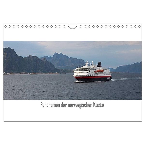 Panoramen der norwegischen Küste (Wandkalender 2025 DIN A4 quer), CALVENDO Monatskalender, Calvendo, Ingrid Lacher