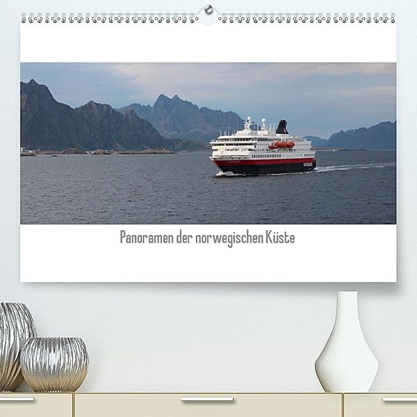 Panoramen der norwegischen Küste(Premium, hochwertiger DIN A2 Wandkalender 2020, Kunstdruck in Hochglanz), Ingrid Lacher