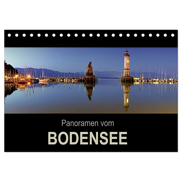 Panoramen vom Bodensee (Tischkalender 2024 DIN A5 quer), CALVENDO Monatskalender, Oliver Gärtner
