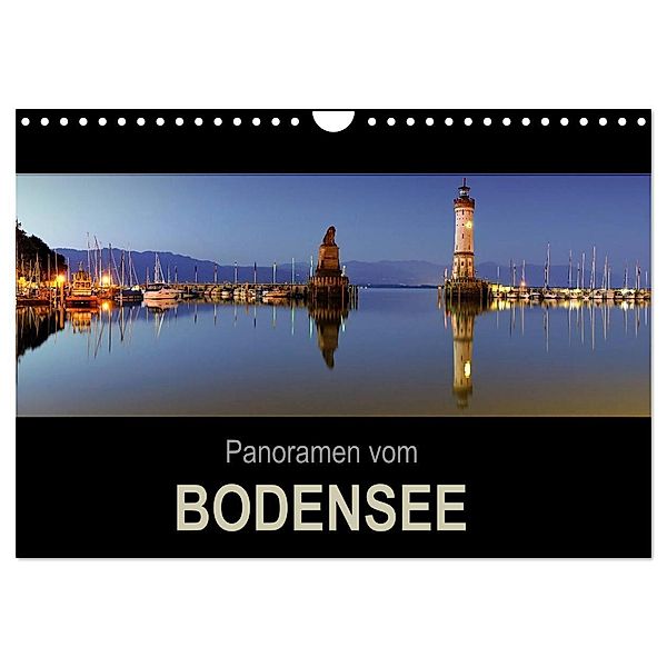 Panoramen vom Bodensee (Wandkalender 2024 DIN A4 quer), CALVENDO Monatskalender, Oliver Gärtner