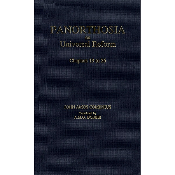 Panorthosia by Comenius 19-26, A. M. O. Dobbie