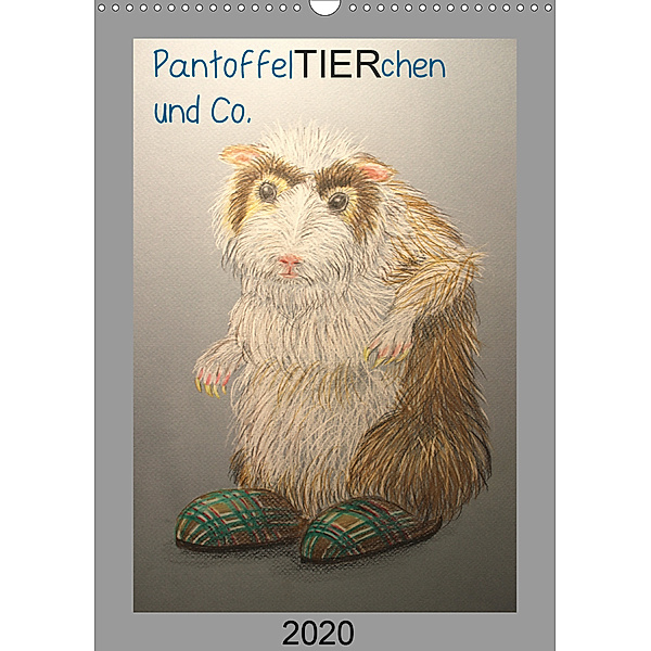 PantoffelTIERchen und Co. (Wandkalender 2020 DIN A3 hoch), Inga Knoff