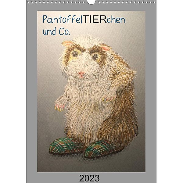 PantoffelTIERchen und Co. (Wandkalender 2023 DIN A3 hoch), Inga Knoff