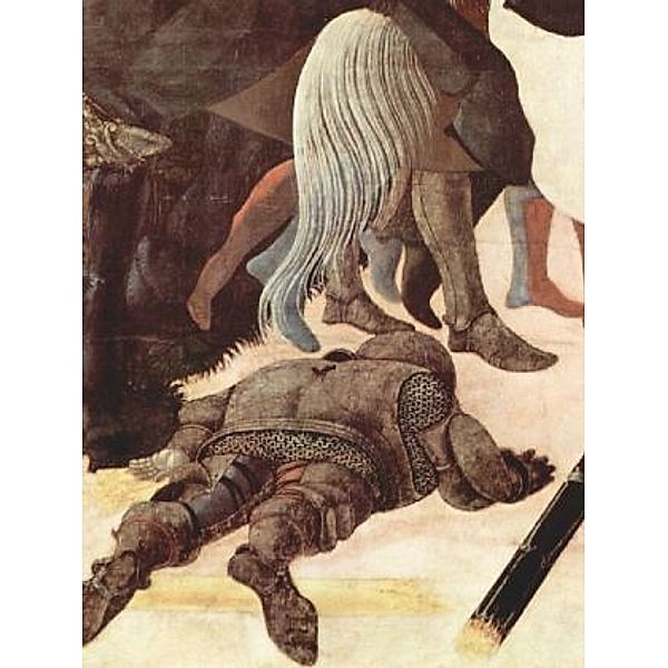 Paolo Uccello - Gemälde zur Schlacht von Romano, Niccolò da Tolentino als Anführer der Florentiner - 200 Teile (Puzzle)