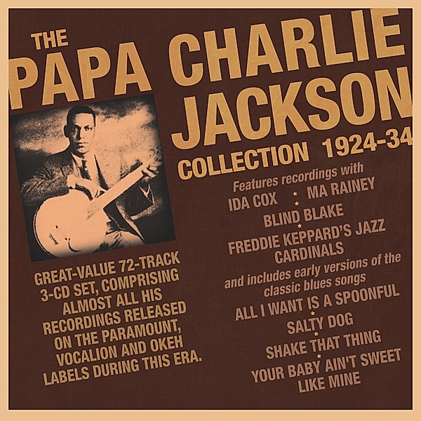 Papa Charlie Jackson Collection 1924-34, Papa Charlie Jackson