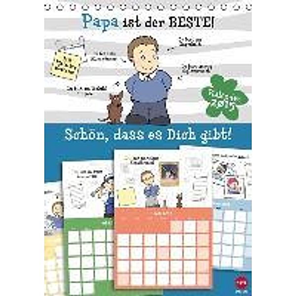 Papa ist der Beste Planer (Tischkalender 2015 DIN A5 hoch), Studio B