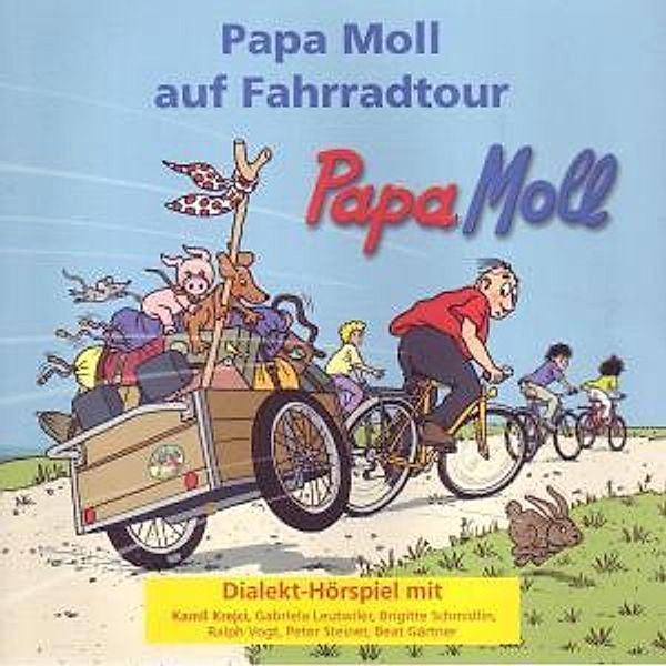 Papa Moll auf Fahrradtour, Papa Moll