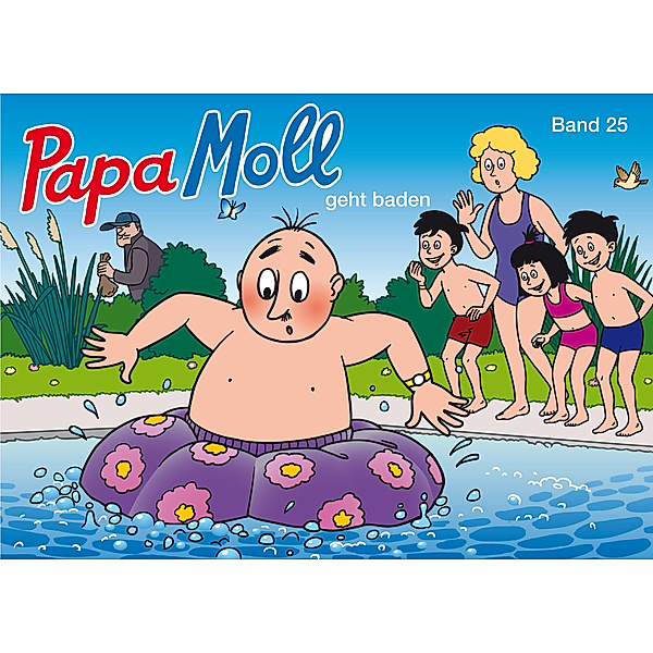 Papa Moll geht baden / Papa Moll Klassik Bd.25, Jürg Lendenmann