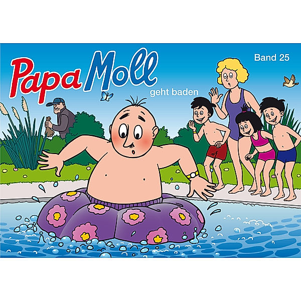 Papa Moll geht baden / Papa Moll Klassik Bd.25, Jürg Lendenmann