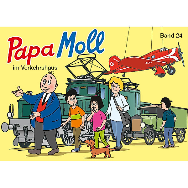 Papa Moll im Verkehrshaus / Papa Moll Klassik Bd.24, Jürg Lendenmann