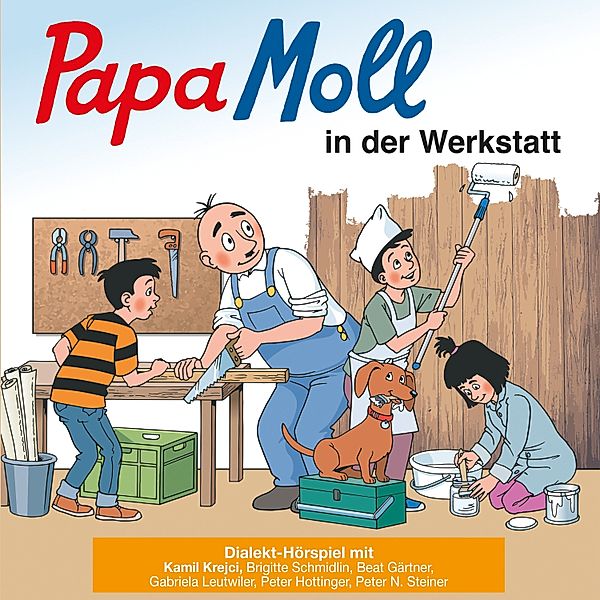 Papa Moll in der Werkstatt