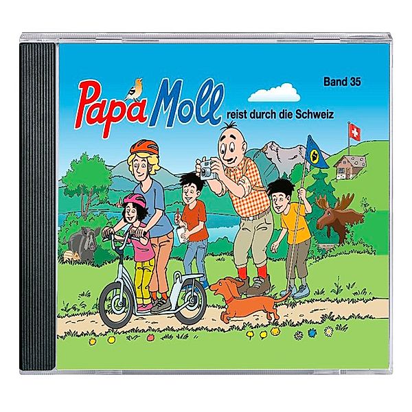 Papa Moll reist durch die Schweiz, PAPA MOLL, Papa Moll