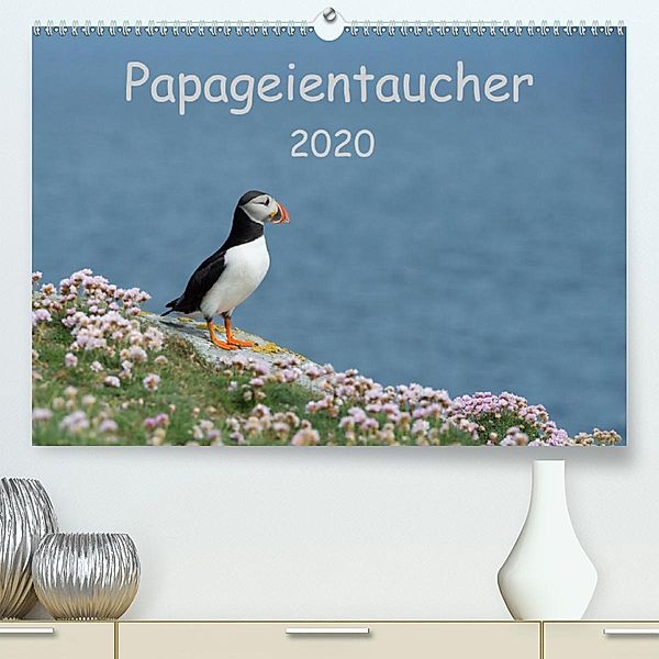 Papageientaucher 2020CH-Version(Premium, hochwertiger DIN A2 Wandkalender 2020, Kunstdruck in Hochglanz), Stefan Leimer