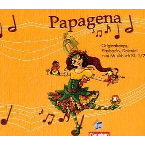 Papagena - Musikbuch für die Grundschule: 1./2. Schuljahr, Audio-CDs
