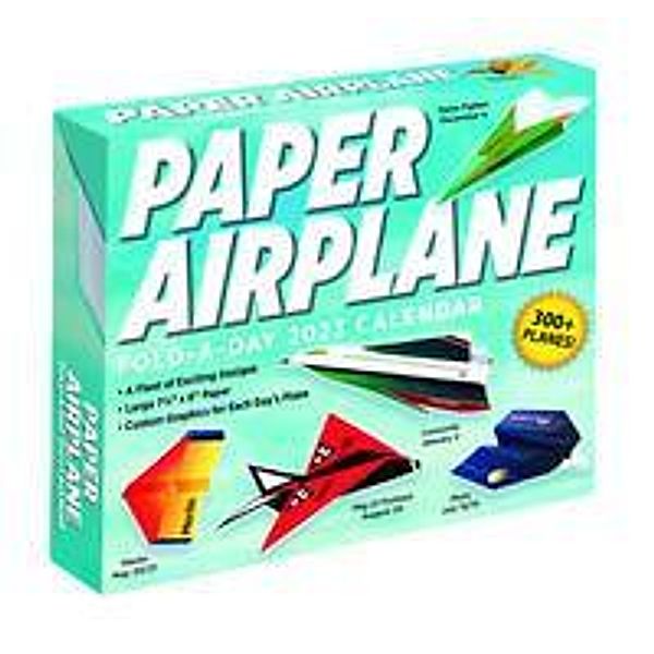 Paper Airplane 2023 Fold-A-Day Calendar, Kyong Lee, David Mitchell