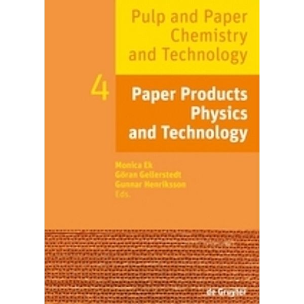 Paper Products Physics and Technology