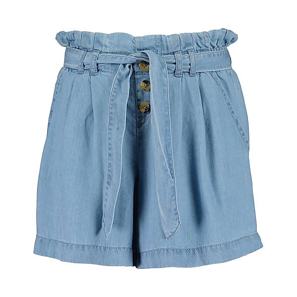 BLUE SEVEN Paperbag-Shorts AIRY in hellblau