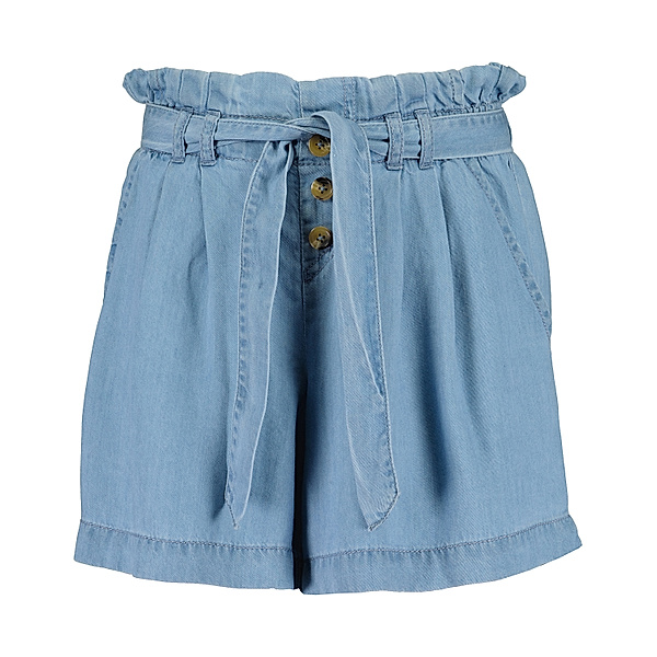 BLUE SEVEN Paperbag-Shorts AIRY in hellblau
