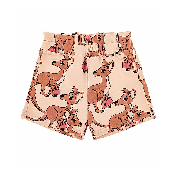 Dear Sophie Paperbag-Shorts KÄNGURU in rosa