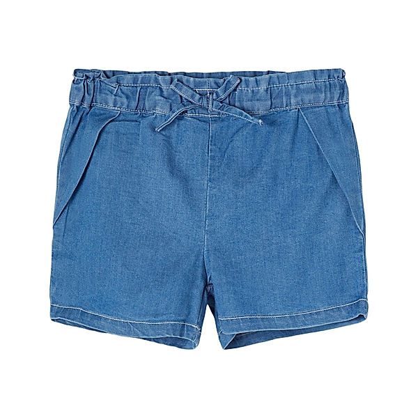 name it Paperbag-Shorts NMFBECKY DNMBATAS in medium blue denim