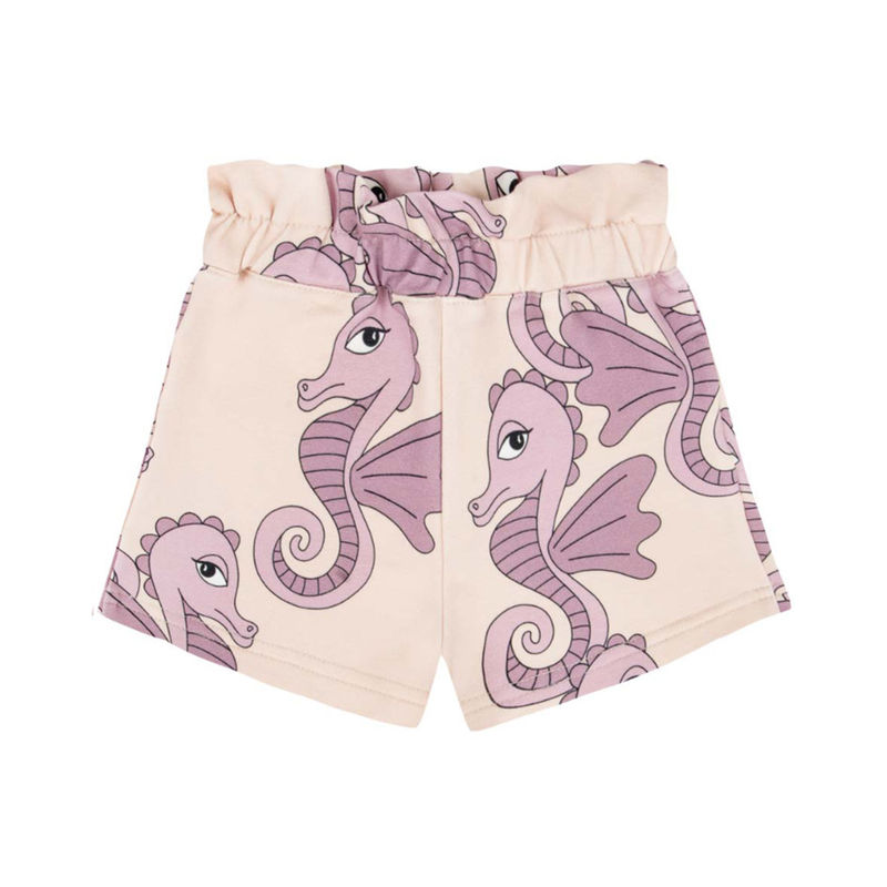 Paperbag-Shorts SEAHORSE in beige