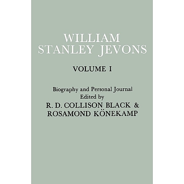 Papers and Correspondence of William Stanley Jevons, William Stanley Jevons