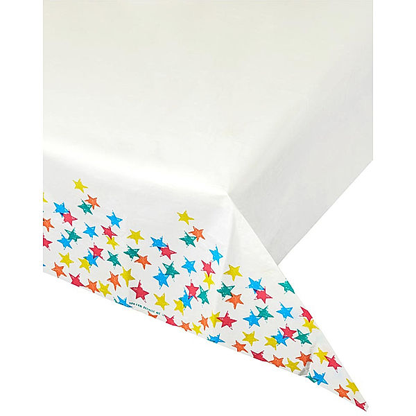 talking tables Papier-Tischdecke RAINBOW STAR (120x180)
