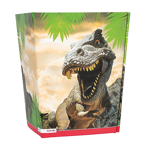 Roth Papierkorb TYRANNOSAURUS (23x23x28) aus Pappe