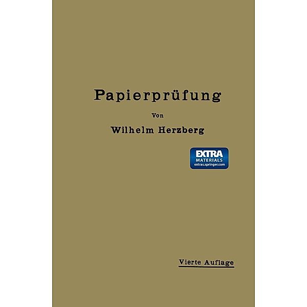 Papierprüfung, Wilhelm Herzberg