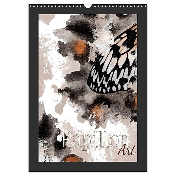 Papillon Art (Wandkalender 2024 DIN A3 hoch), CALVENDO Monatskalender, Julia Koch