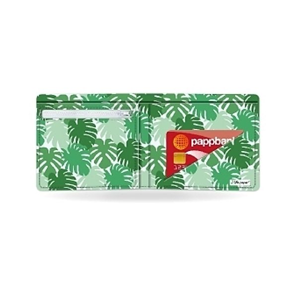 Pappwallet Green Jungle, I like paper