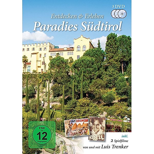 Paradies Südtirol-Entdecken & Erleben (3 Dvds), Trenker, Hold, Freitag, Ullrich