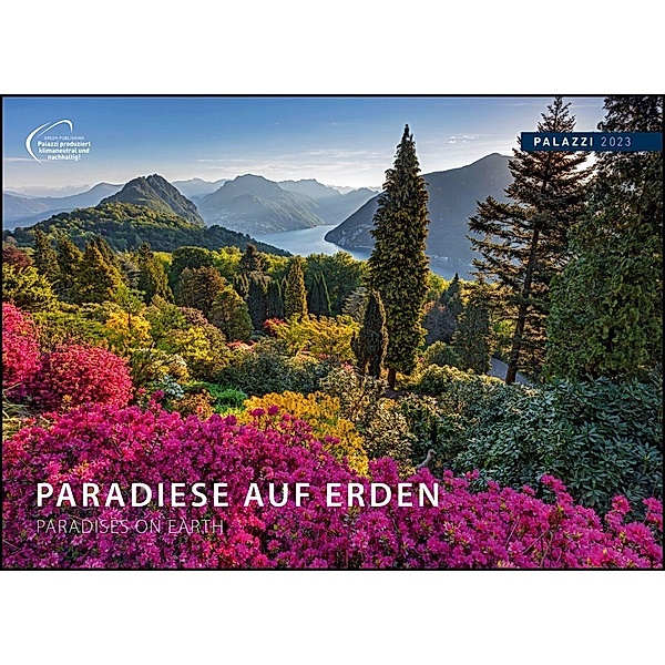 Paradiese auf Erden 2023 - Bildkalender 70x50 cm - Natur & Landschaft - hochwertiger Wandkalender XXL im Querformat - Po