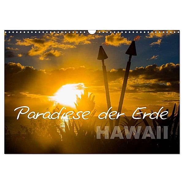 Paradiese der Erde - HAWAII (Wandkalender 2024 DIN A3 quer), CALVENDO Monatskalender, Barbara Busch